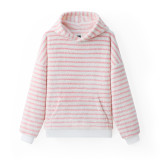Coma Hoodie - Pink Stripe