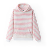 Coma Hoodie - Pink Stripe - Men's