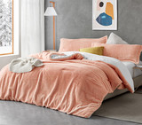 Extra Long Twin Comforter Set Cozy College Blanket Pink Faux Fur Dorm Bedding Fluffy Luxury Bedspread