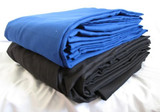 Supersoft Twin XL Bedding Sheets - Black & Blue college bedding sheets in Twin XL
