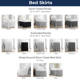 Stylish Pin Tuck Extra Long Twin Comforter One of a Kind Cherry Red College Dorm Room Bedding