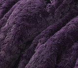 Extra Long Twin Comforter Set Dark Purple Dorm Room Decor Cozy College Bedding Essentials