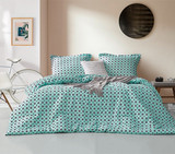 Extra Long Twin Comforter and Standard Dorm Pillow Sham Morgan Elyse Unique College Bedding Decor