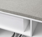Unique Dorm Furniture College Double Seater Bench with Extra Dorm Room Storage Space