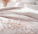 Pretty College Comforter for Twin XL Sized Dorm Bed Machine Washable Dorm Bedding Essential