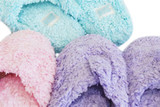 Soft N Shaggy College Dorm Room Slippers - Comfortable Dorm Bathroom Necessity