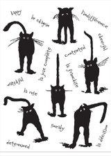 Domestic Cats Peel N Stick Dorm room decor