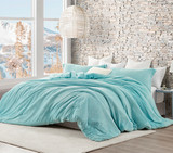 Trendy Dorm Bedding Blue Fleece Twin Extra Long Comforter Set Campus Packing List Must Have College Essentials