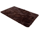 Dorm Essentials - College Plush Rug - Chocolate