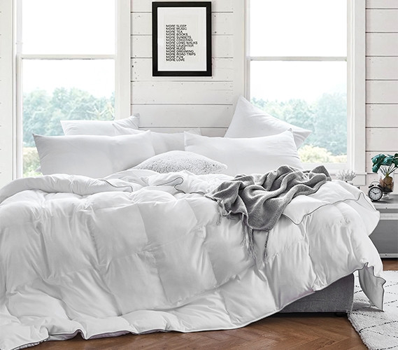 White Xl Twin Comforter