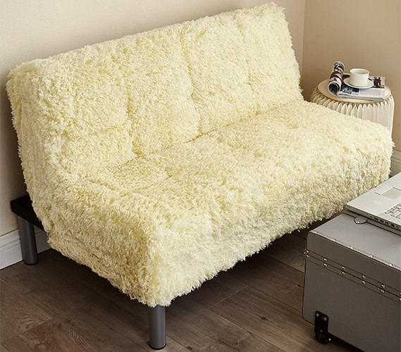 Cool Dorm Furniture - Plush Mini Futon for Small Room - Compact Couch ...