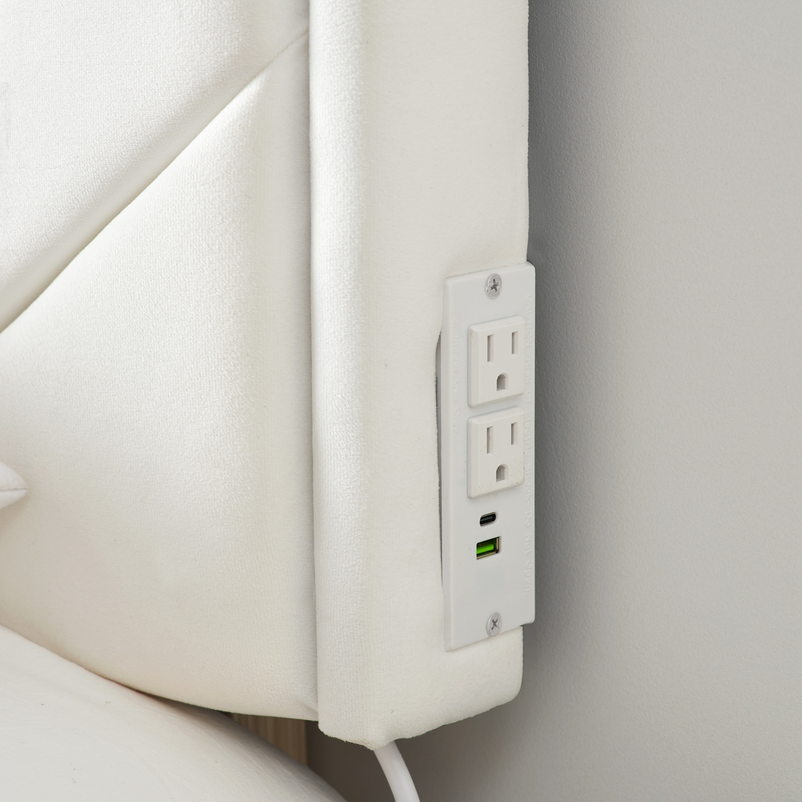 Dorm Headboard With Outletnull