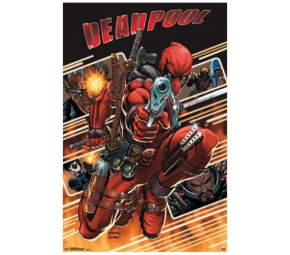 Deadpool - Attack Poster