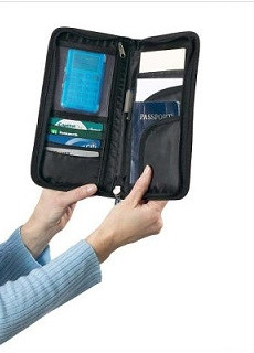 Keep All Your Important Documents - College Travel Documents Organizer - Stay Organized Abroad