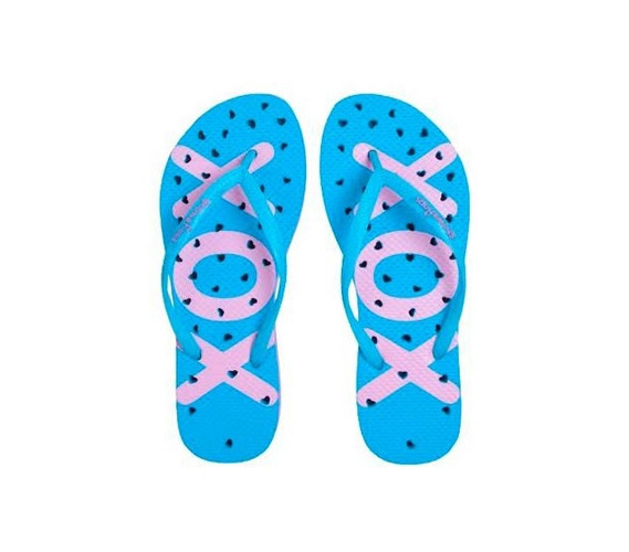 Showaflops - Women's Antimicrobial Shower Sandal - XO Hearts