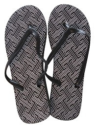 Maze Black and White - Shower Sandal