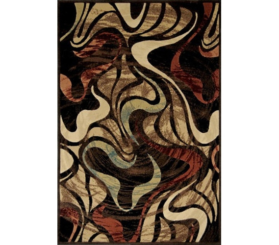 Wavy and Different - Vortex Styled Campus Room Rug