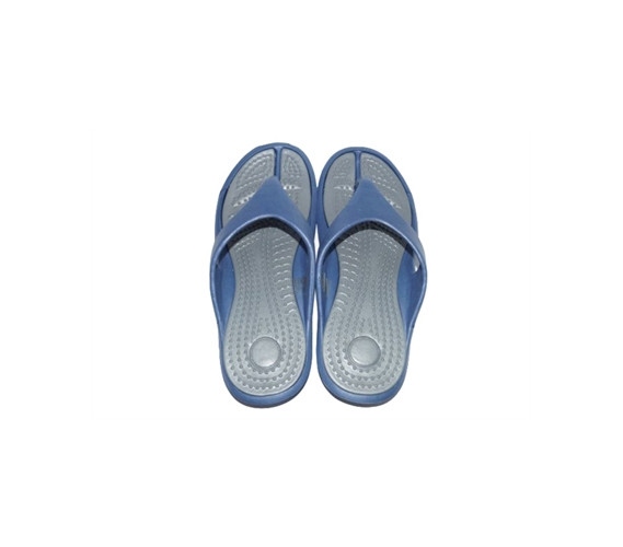 Communal Showers Essential - Traction Shower Sandals - Gray/Blue - Needed Dorm Items