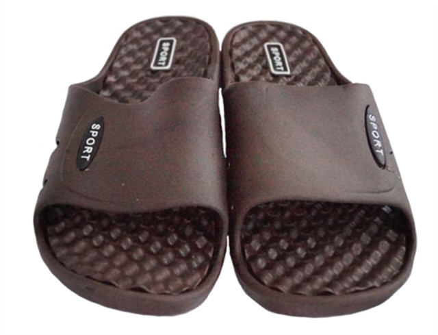 Sport Shower Sandals - Brown Dorm Shower Necessity