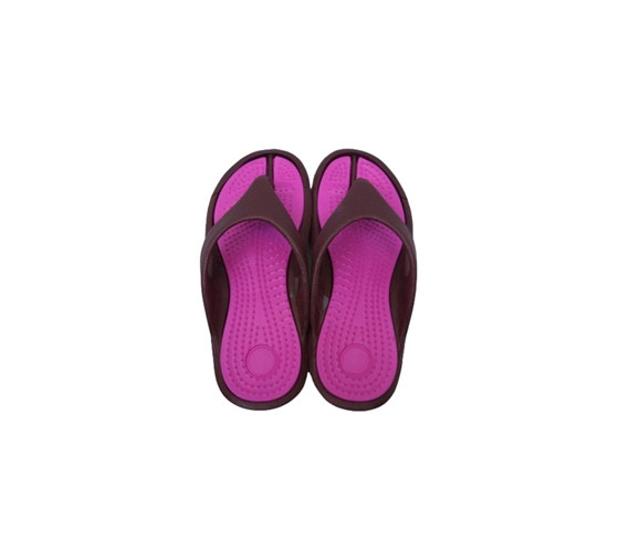 Girl's Traction Shower Sandals - Pink/Brown Flip Flops For Girls