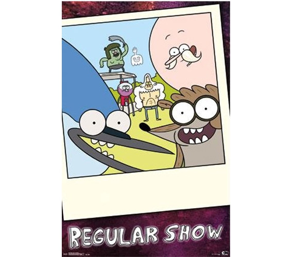 Fun Dorm Stuff - Regular Show - Snapshot Poster - Wall Decor For College