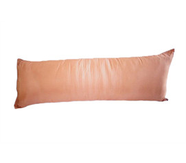 Dorm Bedding Satin Style Body Pillow - Copper Bronze - Soft And Looks Great