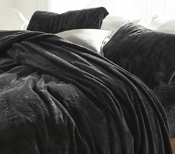 Softest College Sheets Black Twin XL Dorm Sheet Set with Matching Pillow Shams Twin Extra Long Sheets