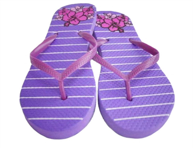 Colorful & Lively Butterfly Stripes - Shower Sandal