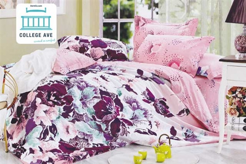 Twin XL Comforter Set - College Ave Dorm Bedding - Pretty Layers Of Comfort