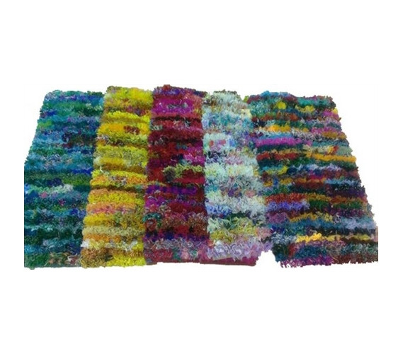 Hand-Woven Dorm Rug - Cotton Blend