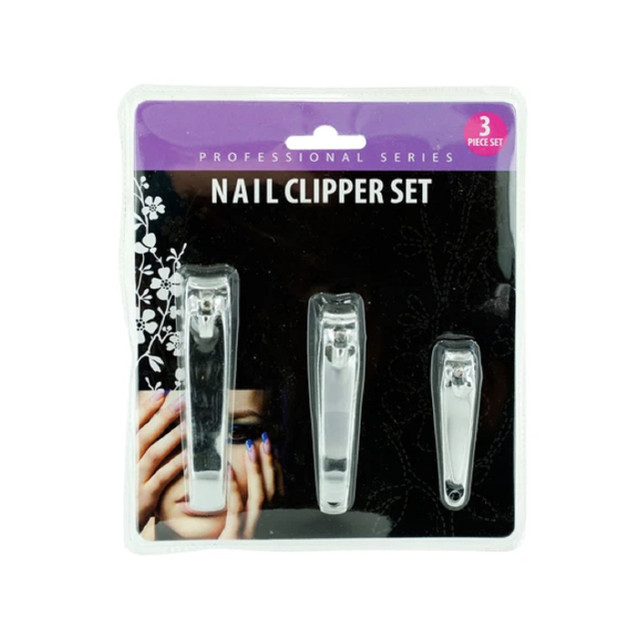 3-Piece Nail Clipper Set - Cheap Dorm Items College Hygiene List First Apartment Supplies 3-Piece Nail Clipper Set - Cheap Dorm Items College Hygiene List First Apartment Supplies