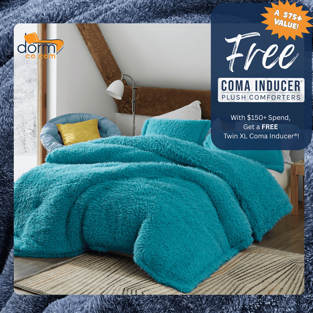 Free Gift: Coma Inducer Comforter