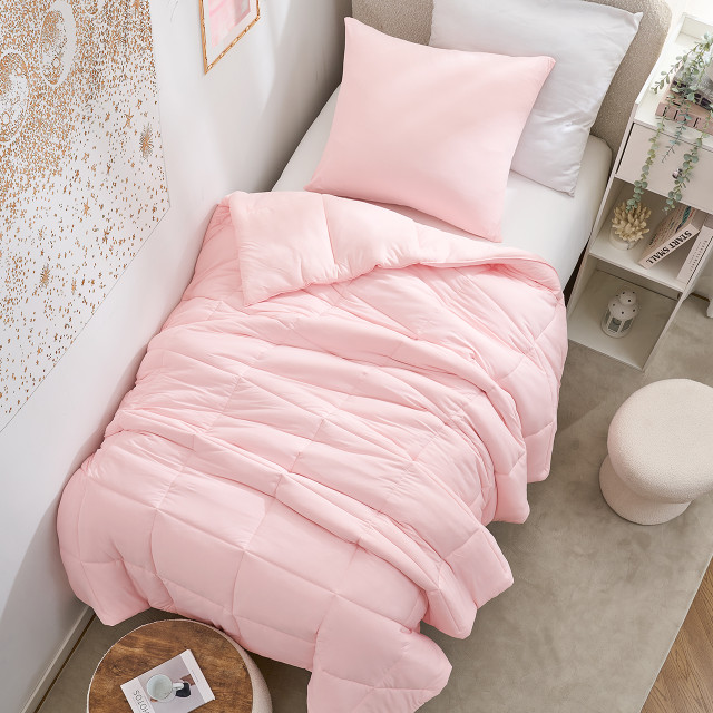 No Sweat Off My Arse - Coma Inducer® Twin XL Comforter Set - Rosewater No Sweat Off My Arse - Coma Inducer® Twin XL Comforter Set - Rosewater