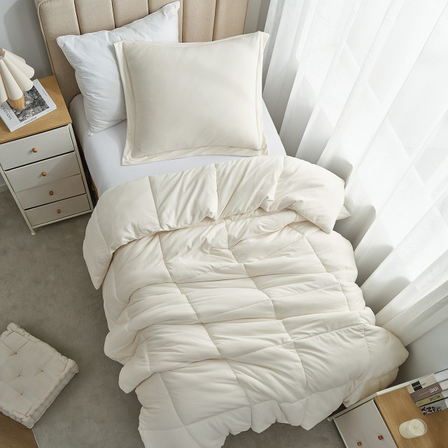 If My Bed Was a Hippo - Coma Inducer® Twin XL Comforter - Sun Bleached