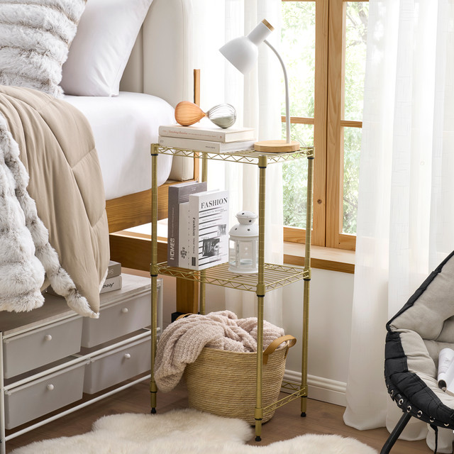 Suprima® Dorm Table Shelf Supreme - Gold