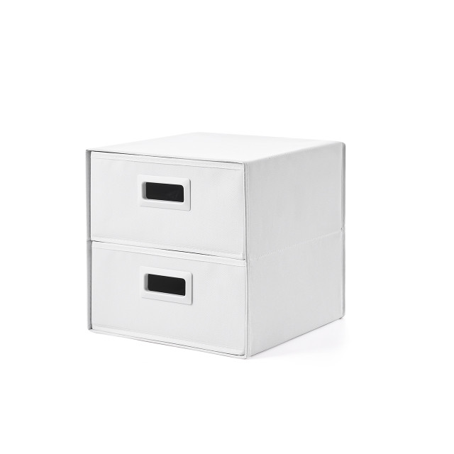TUSK® Bin Drawers (Top to Bottom) - White