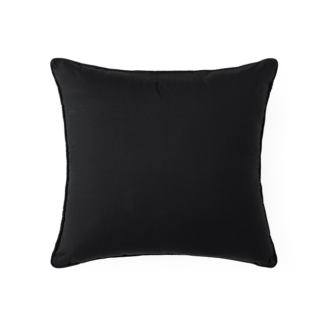 Rainha® Cotton Euro Pillow - Black