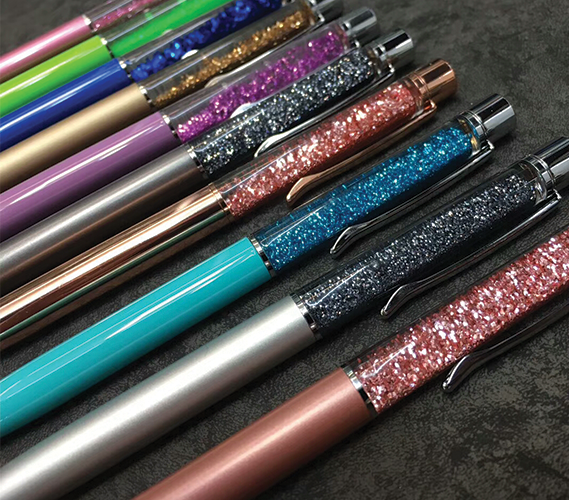 Glitter Pen (Mesmerizing Pen with Liquid Moving Glitter)