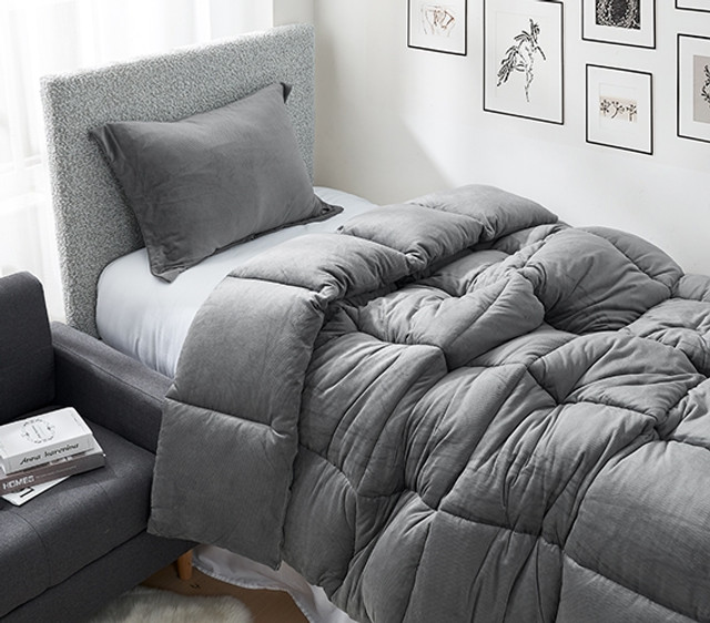 Plush Dorm Comforter Machine Washable Dorm Bedding Extra Long Twin Comforter Set  for College First Apartment Decor Ideas