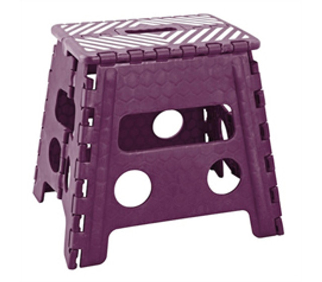 Don't Fall Climbing Up - Bunk Bed and Loft Bed Step Stool - 13" Plum - Handy Dorm Supply Don't Fall Climbing Up - Bunk Bed and Loft Bed Step Stool - 13" Plum - Handy Dorm Supply