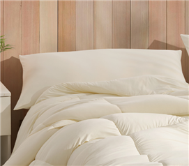 Machine Washable Beige College Standard Size Pillow Sham Designer Twin XL Bedding for Hot Sleepers Neutral Dorm Decor Ideas