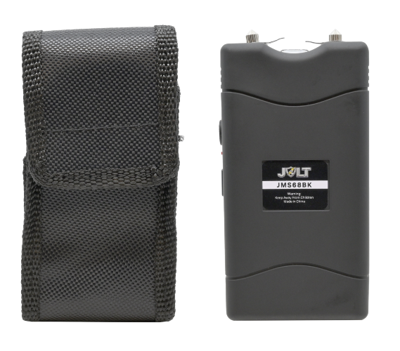 College Self Defense Mini Stun Gun  with Holster and LED Flashlight Dorm Security Item