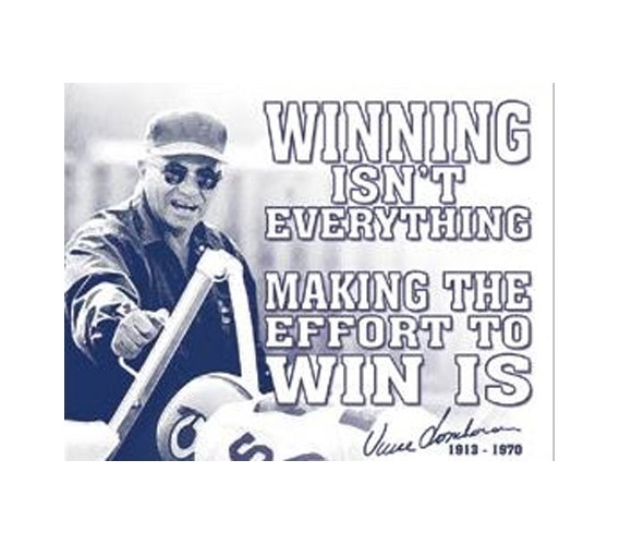 College Shopping Essentials - Effort To Win Tin Sign - Buy Stuff For Dorms