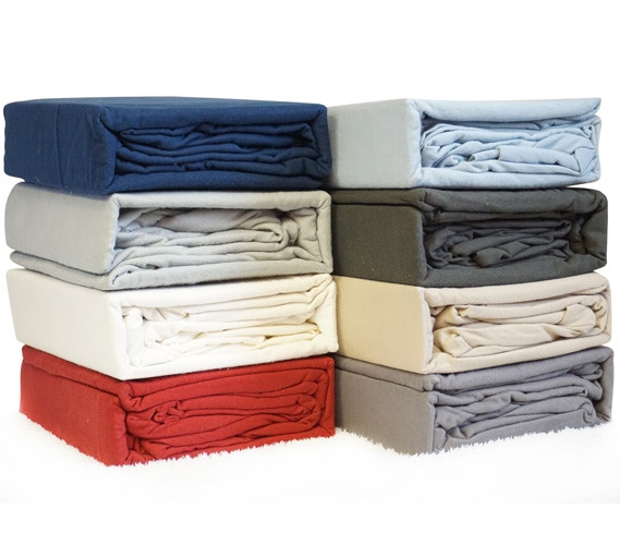 100% Egyptian Cotton Flannel Twin XL Sheets