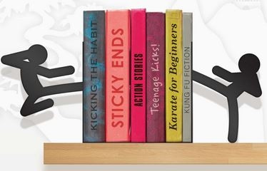 Stickmen - Fighting Figures Bookends