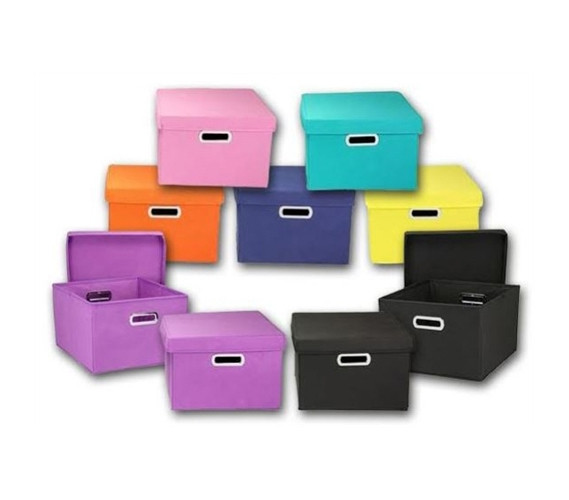 Color Cube Storage Bin - 2 Pack