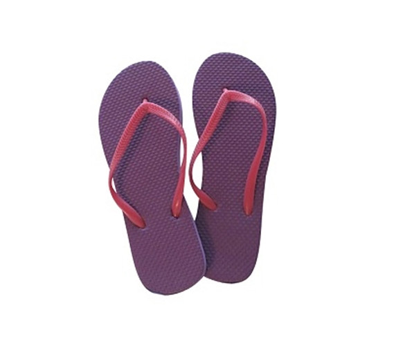 Purple with Pink Strap - Shower Sandals Perfect For Girls Dorming