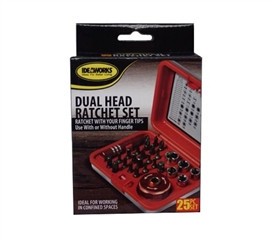 Dual Head Ratchet Set - 25 Pieces