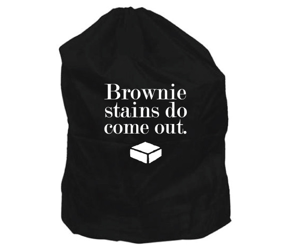 Dorm Laundry Bag - Brownies