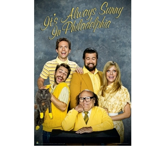 Group Poster Of It's Always Sunny in Philadelphia - Family Photo